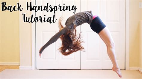 back handspring video|back handspring for beginners.